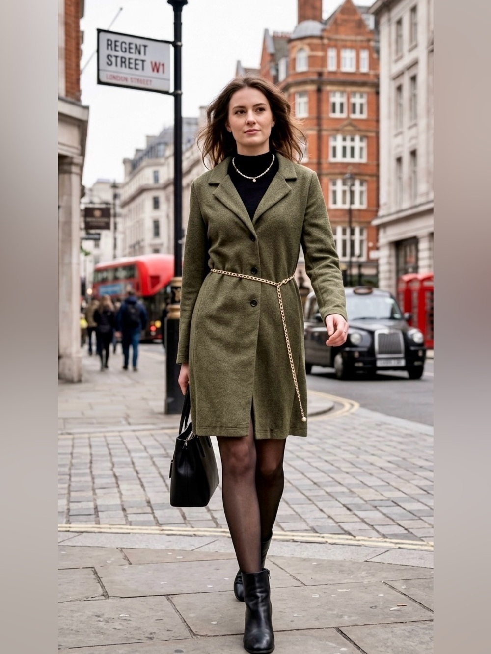 Vintage longline midi cardigan